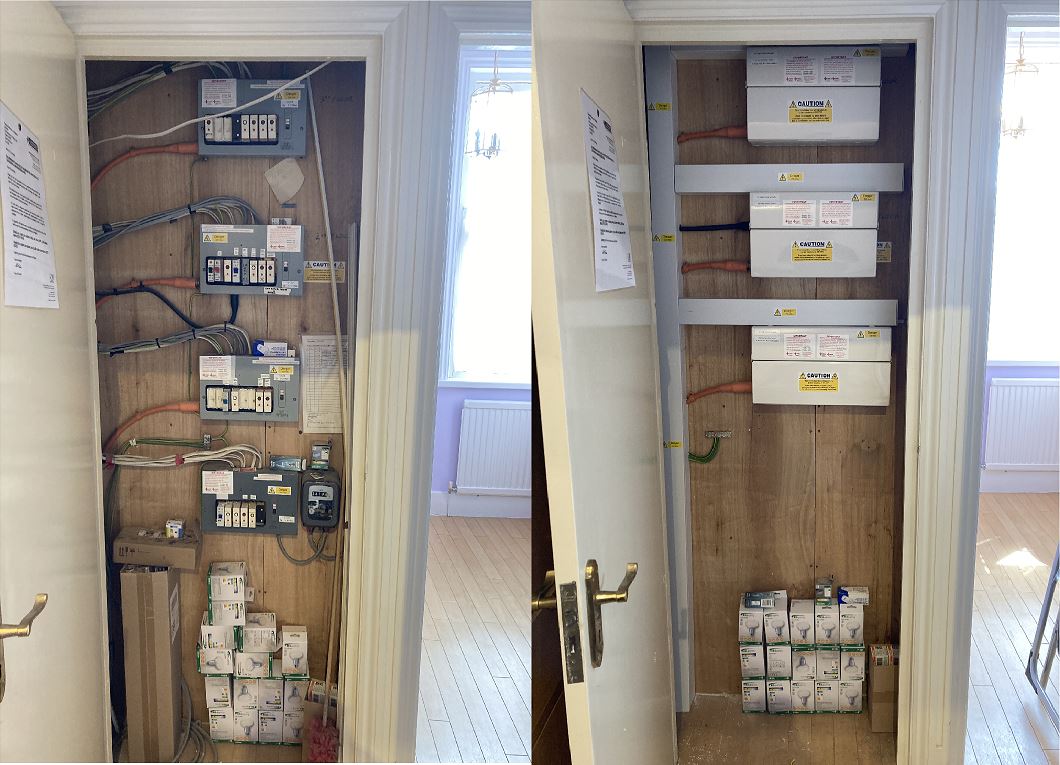 FUSEBOARD BEFORE AND AFTER